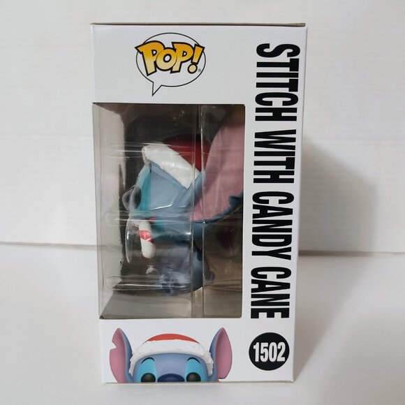 Funko Pop - Lilo & Stitch - Stitch w/ Candy Cane - #1502 - Picture 3 of 6